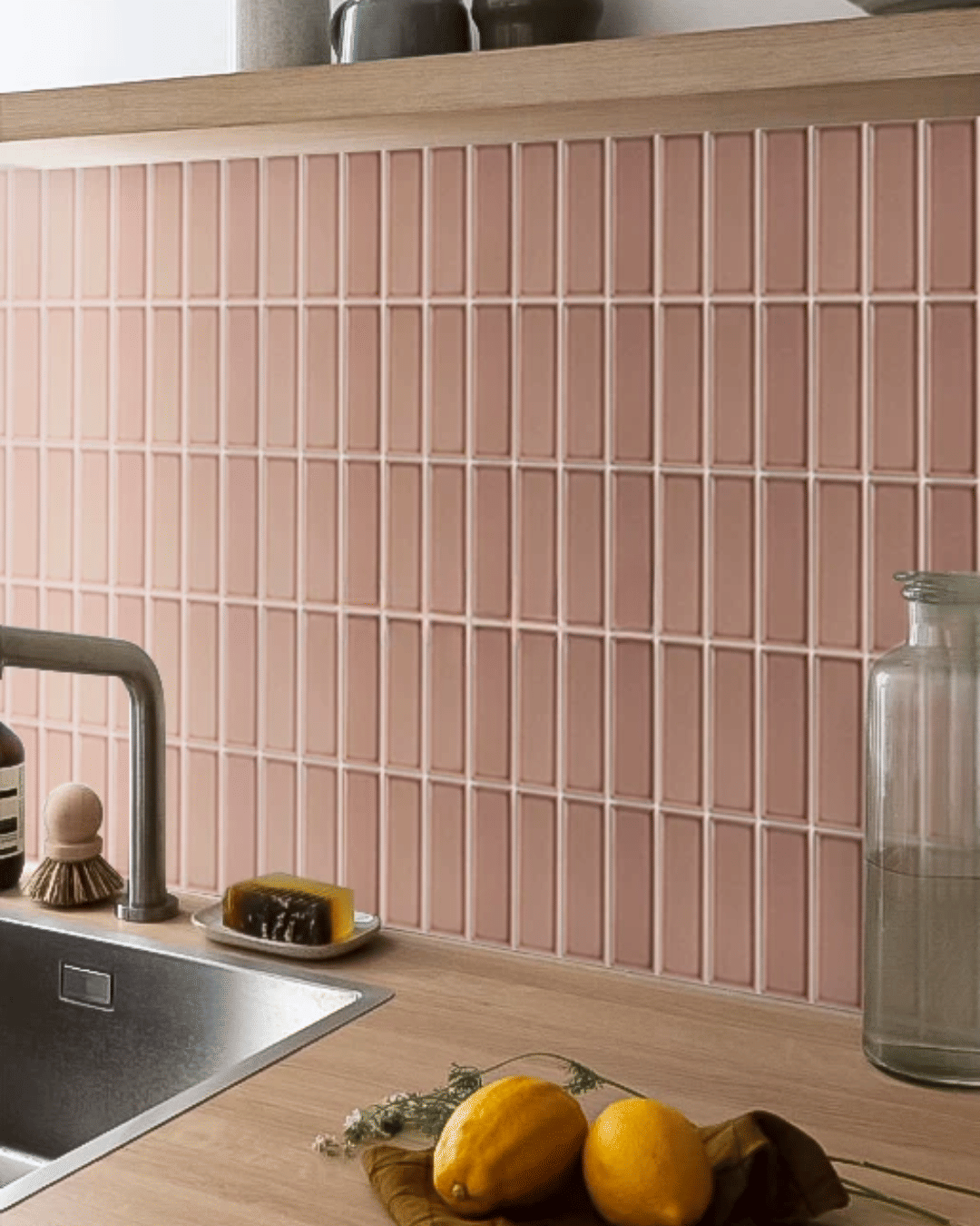 โมเสค TIMELESS TILES รุ่น BAR 29.3X28.5 ซม. สีน้ำตาล CARAMEL BROWN ผิวเงา_7